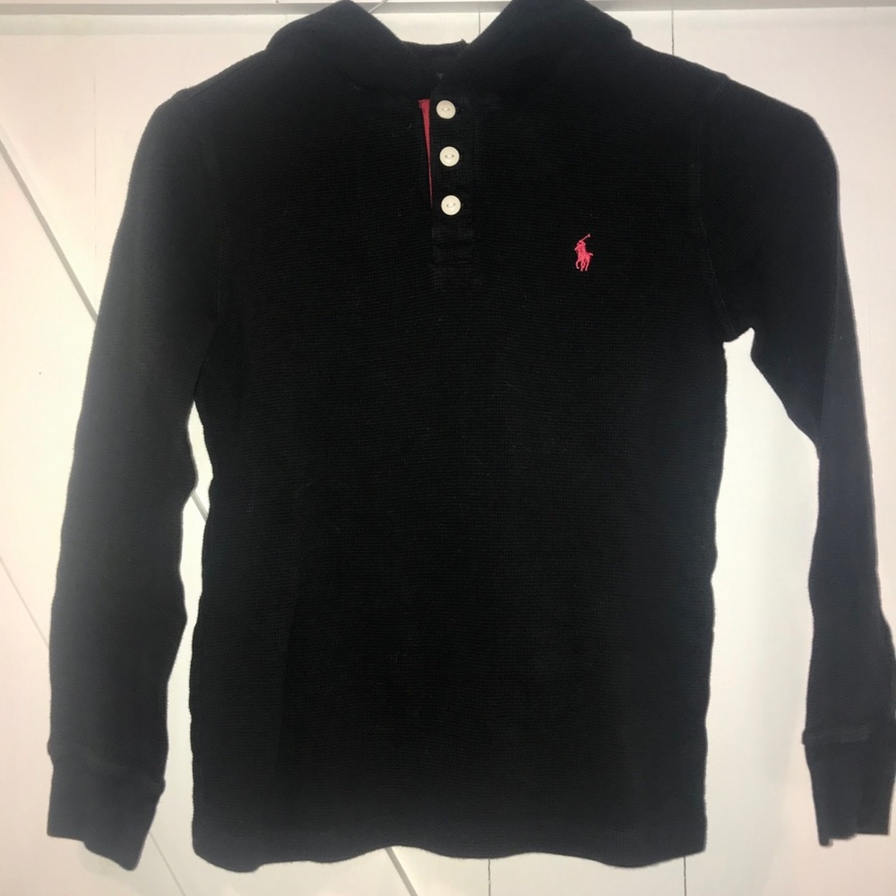 ‼️SALE‼️ Polo Hooded Long Sleeve